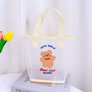 Bear Mesh Tote Bag