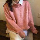 Boxy Sweater Pink - One Size