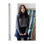 Turtle-neck Wool Knit Top