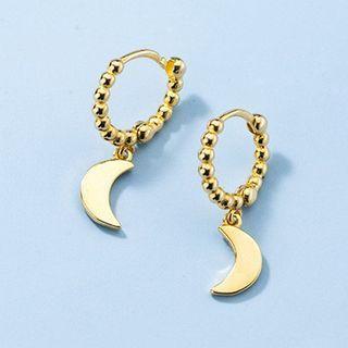 Crescent Hoop Earring