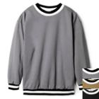 Contrast-accent T-shirt