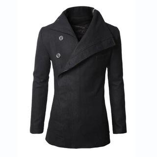 Asymmetrical Buttoned Jacket