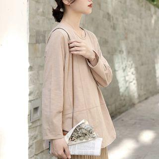 Plain Long-sleeve T-shirt / Hoodie