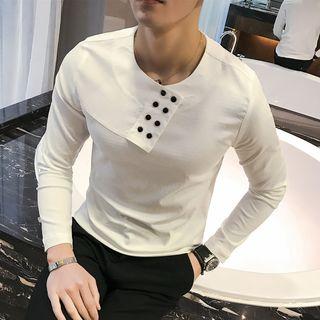 Studded Long-sleeve T-shirt