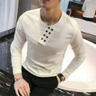 Studded Long-sleeve T-shirt