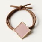 Square Alloy Hair Tie