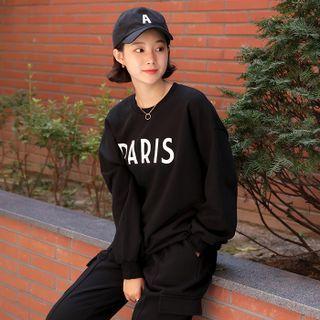 Paris Letter Sweatshirt