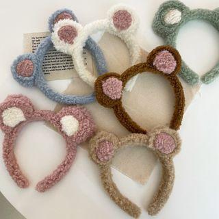 Bear Ear Chenille Headband