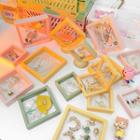 Square Transparent Jewelry Display Box (various Designs) / Set