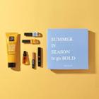 Aritaum - Aritaum Fashion X Style Lookbook Box (stylish & Bubbly Edition): Miseenscne Hello Color Treatment (matte Gold) 180ml + Perfect Serum (original) 15ml + Aritaum Modi Color Nails #13 Fashion Orange + #33 Blooming Line + Color Life Tint (#9 Coral On