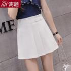 Mini A-line Chiffon Skirt