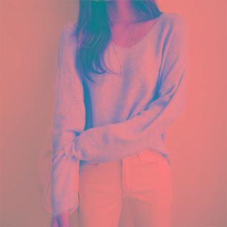 Scoop-neck Boxy Knit Top