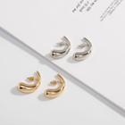 Crescent Stud Earring