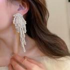 Faux Pearl Drop Earring 1 Pair - Off-white - One Size