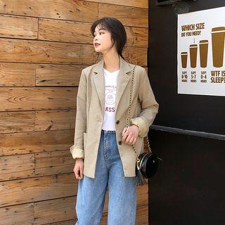 Blazer / A-line Mini Skirt / Set