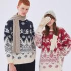 Couple Matching Christmas Festival Dear Sweater