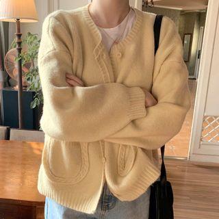 Front-pocket Cardigan