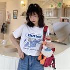 Short-sleeve Rabbit Graphic T-shirt
