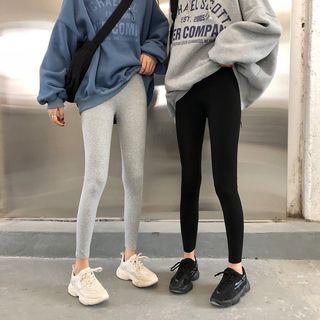 Plain Cropped Legging
