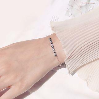 925 Sterling Silver Star Bracelet One Piece - Star Bracelet - One Size