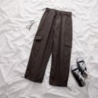 Cargo Straight Fit Pants As Shown In Figure - One Size
