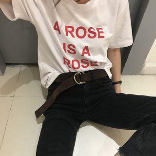 Hoop Velvet Belt
