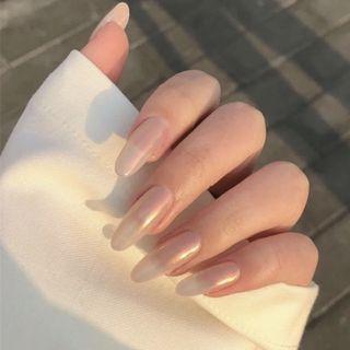 Pearly-lustre Faux Nail Patch Pearly-lustre - One Size