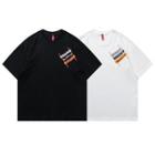 Elbow-sleeve Label T-shirt