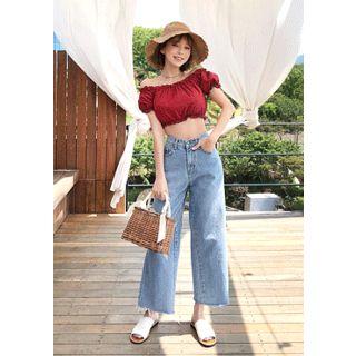 Wide-leg -5kg Jeans Vol.89 For Petite Women