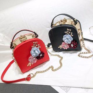 Floral Accent Handbag