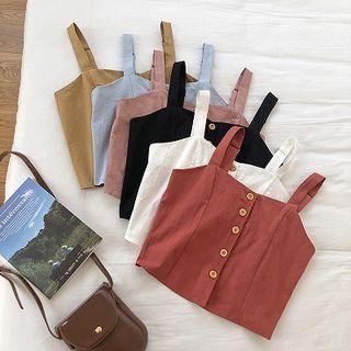 Button Detail Tank Top