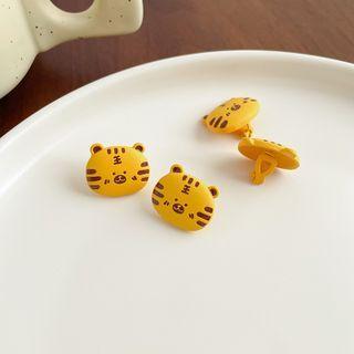 Tiger Glaze Earring