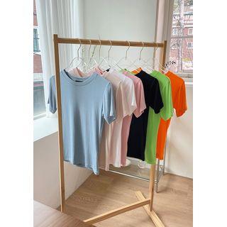 Slim-fit Color T-shirt