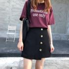 High-waist Asymmetrical Skirts