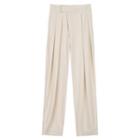 Adhesive Strap Dress Pants