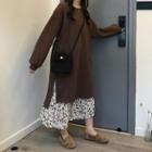 Midi Pullover Dress / Midi Mesh A-line Skirt