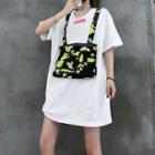 Camouflage Bag Applique Oversized Tee