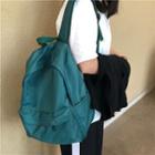Plain Nylon Backpack / Charm / Set