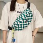 Check Zip Belt Bag