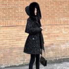 Tweed Zipped Parka