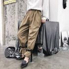 Harem Gather-cuff Pants