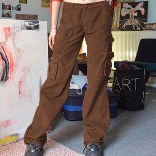 Corduroy Cargo Jeans