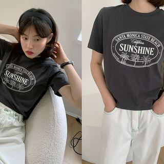 Sunshine Letter T-shirt