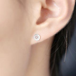 Button Earrings