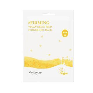 Muldream - Vegan Green Mild Flower Cell Mask 25ml X 1 Pc