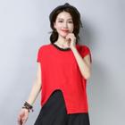 Notch Short-sleeve T-shirt
