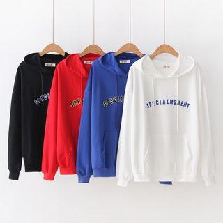 Long Sleeve Prinetd Hooded Pullover