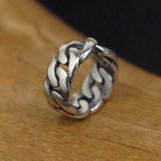 925 Sterling Silver Chain Ear Cuff