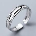 925 Sterling Silver Open Ring Open Ring - S925 Sterling Silver - One Size