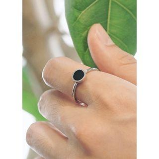 Beaded Metallic Ring